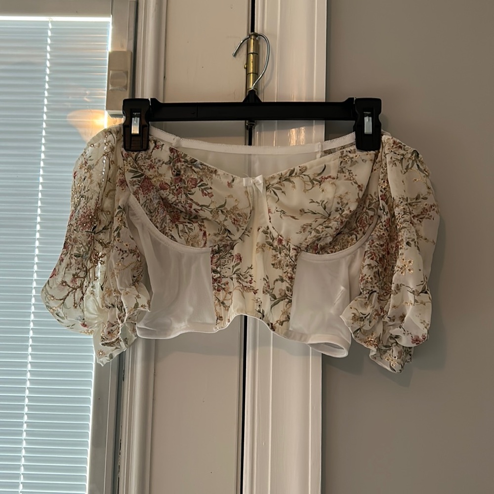 Womens Cropped Shirt